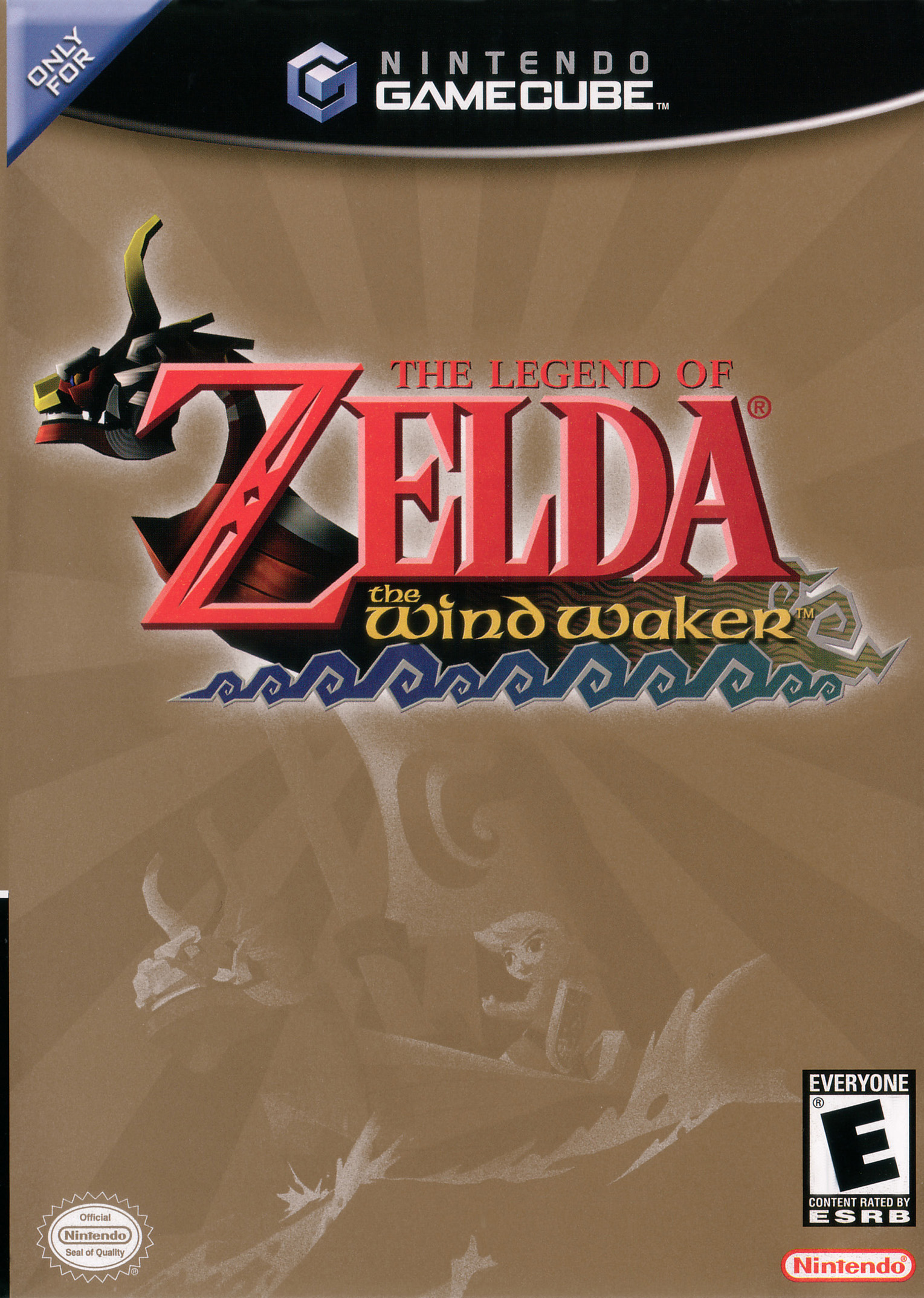 The Legend of Zelda: The Wind Waker cartridge